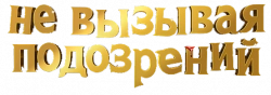 Логотип Не вызывая подозрений (2022)