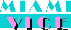 Логотип Полиция Майами: Отдел нравов (1984)